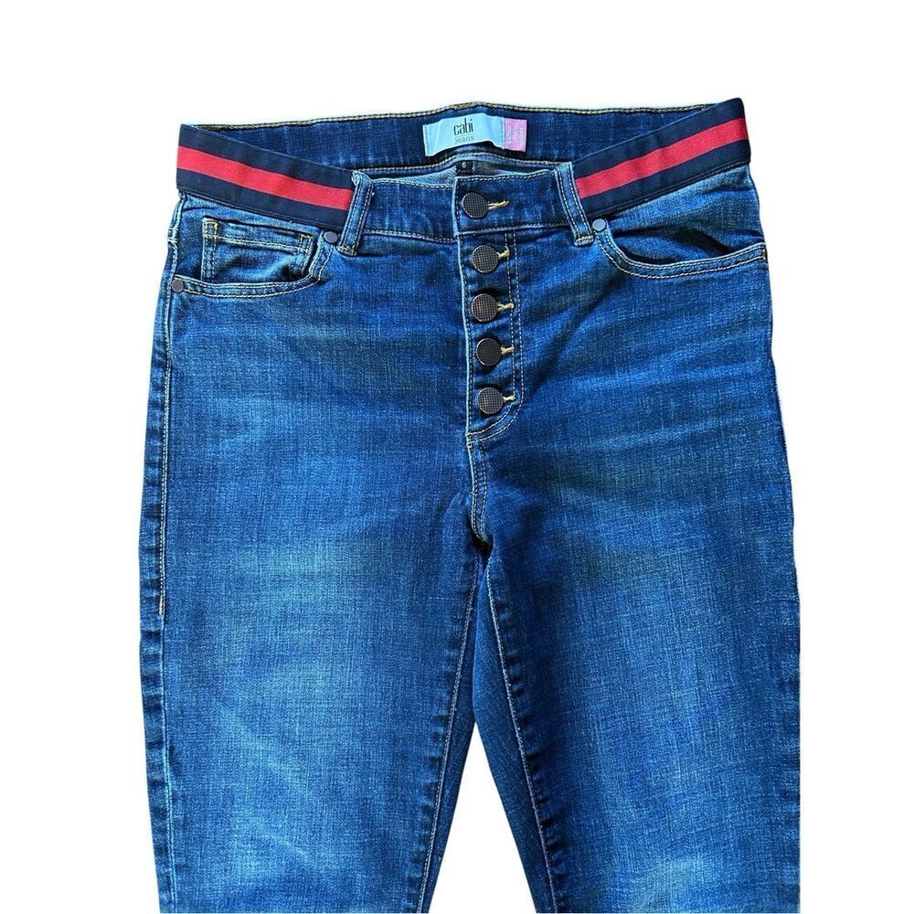 CAbi Button Fly Skinny Jeans